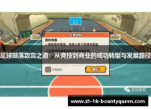 足球部落致富之道:从竞技到商业的成功转型与发展路径 足球部落致富之道:从竞技到商业的成功转型与发展路径
